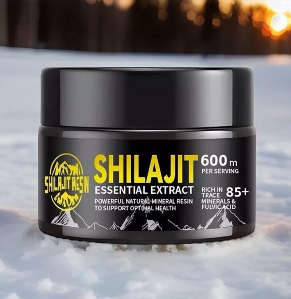 100% WITH STAINLESS STEEL SPOON ORGANIC SHILAJIT